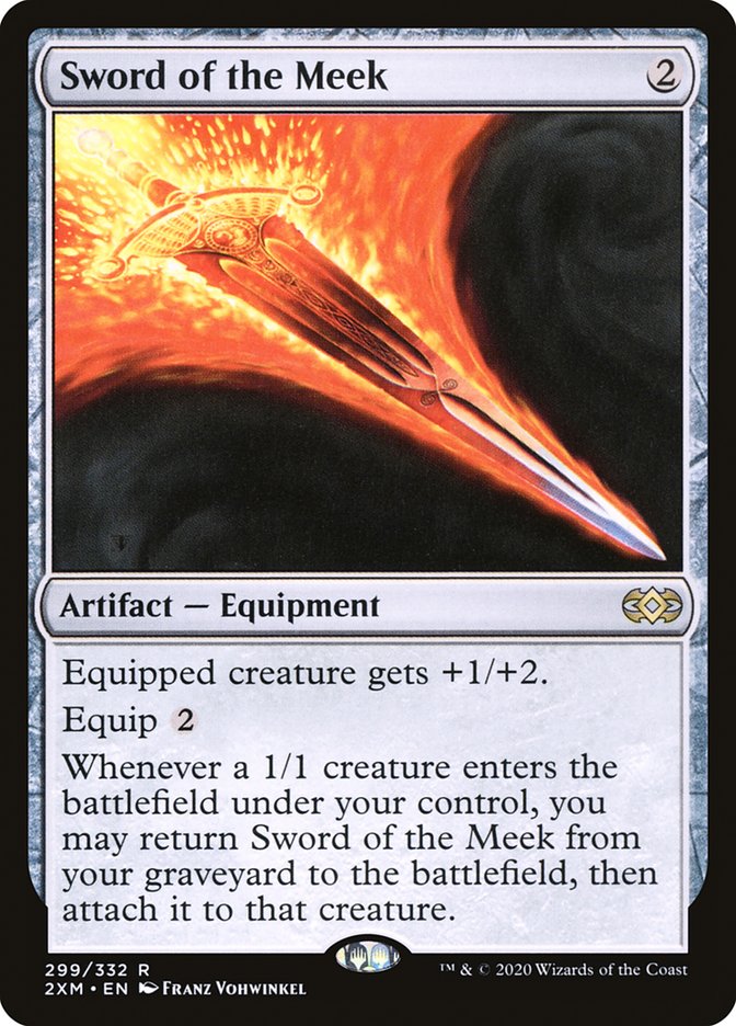 Sword of the Meek 2XM-299 Double Masters Magic card