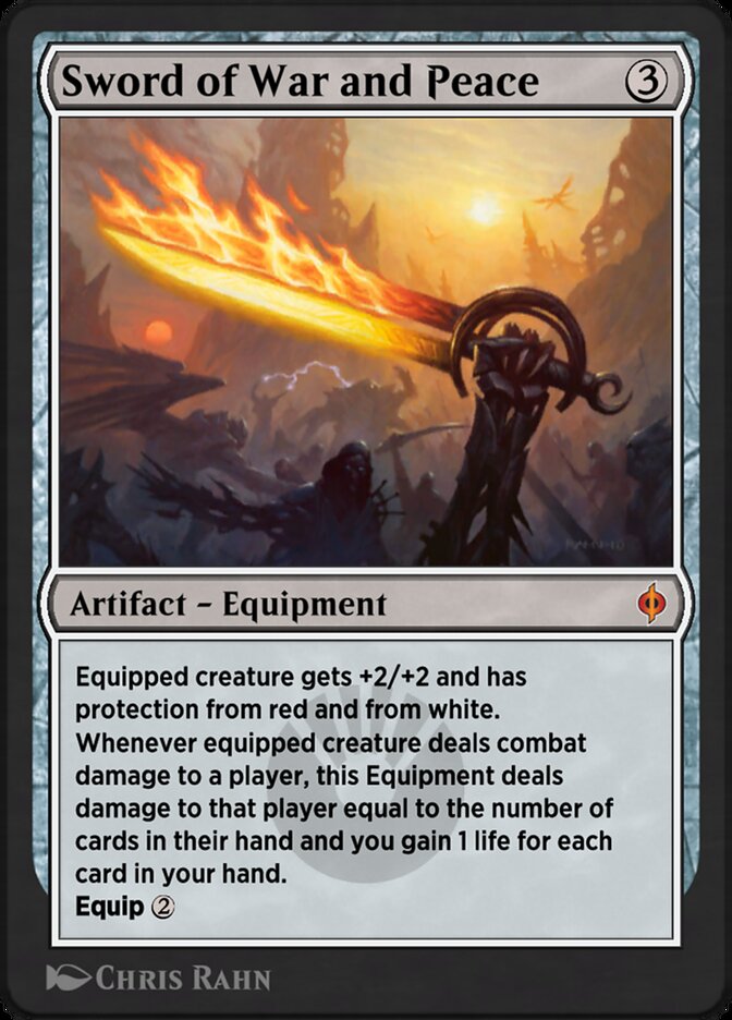 Sword of War and Peace AA1-16 Arena Anthology 1 Magic card