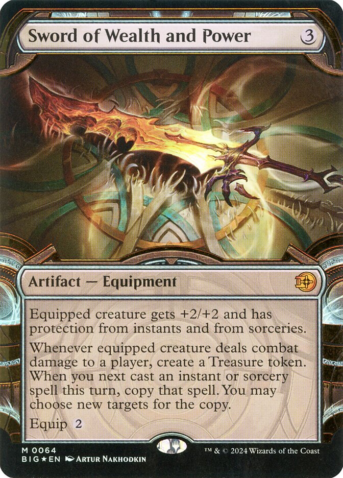 Sword of Wealth and Power BIG-64 The Big Score Magic card