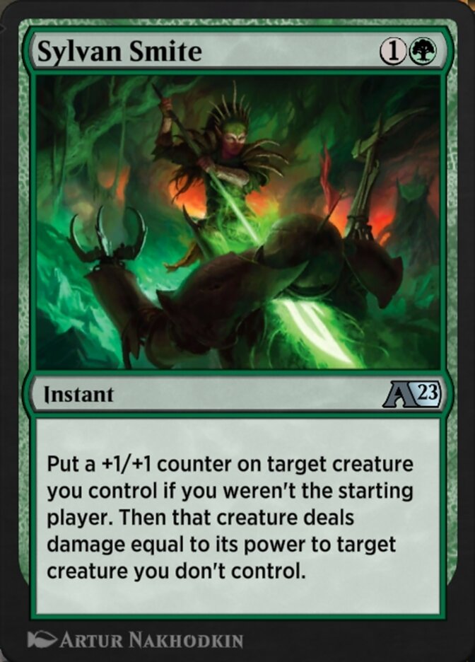 Sylvan Smite YBRO-15 Alchemy: The Brothers' War Magic card