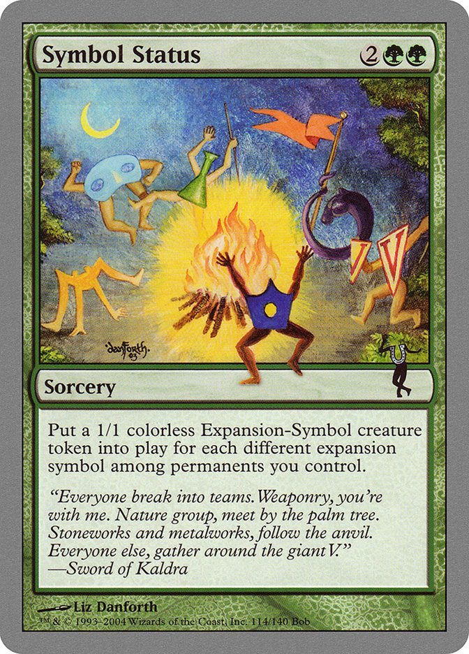 Symbol Status UNH-114 Unhinged Magic card