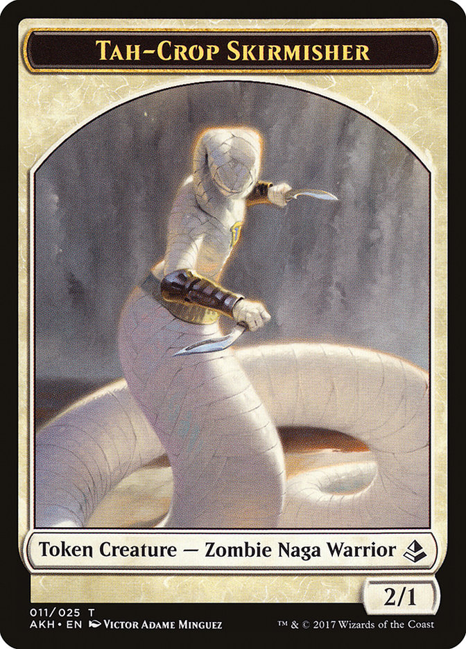 Tah-Crop Skirmisher TAKH-11 Amonkhet Tokens Magic card