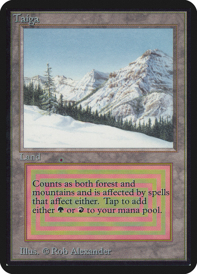 Taiga LEA-282 Limited Edition Alpha Magic card