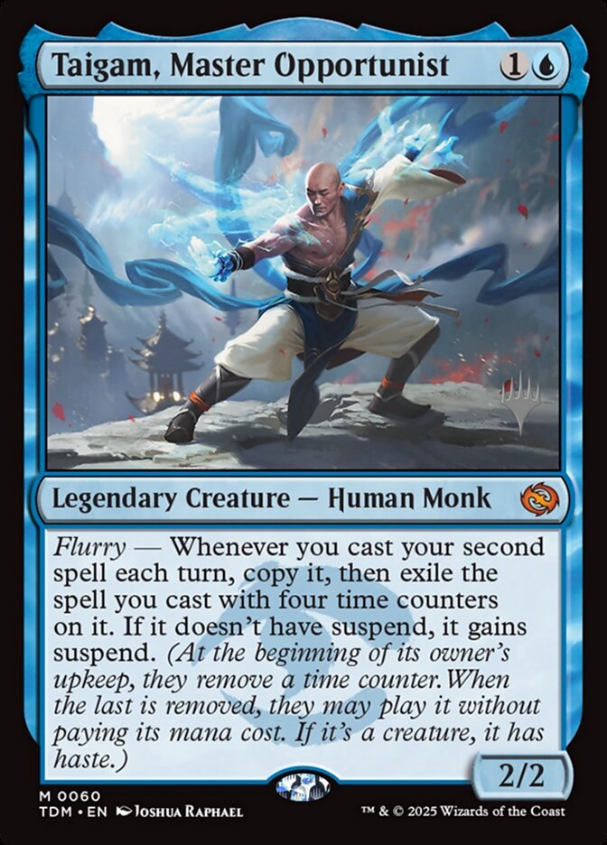 Taigam, Master Opportunist PTDM-60P Tarkir: Dragonstorm Promos Magic card