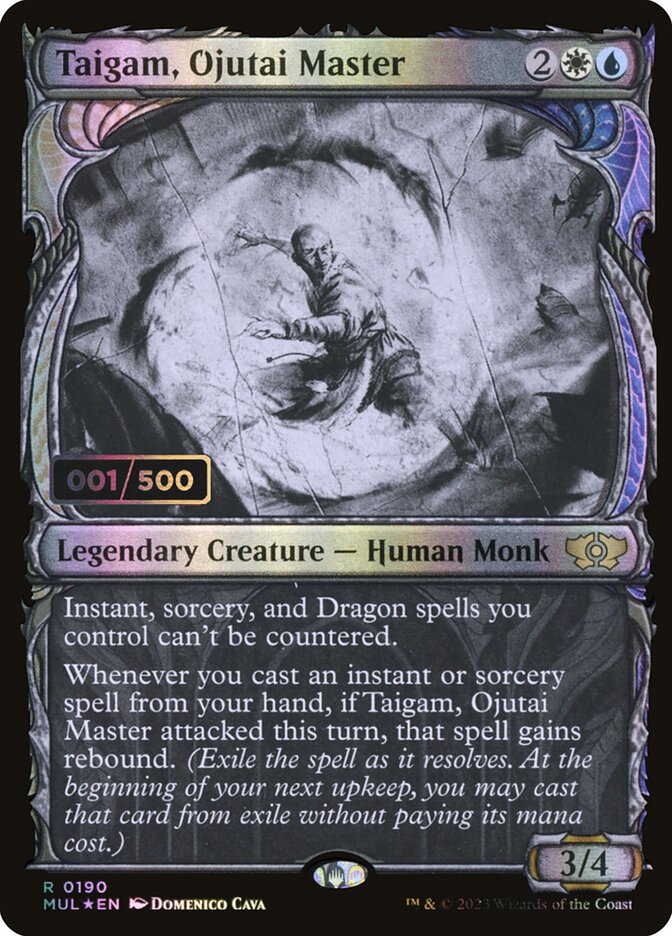 Taigam, Ojutai Master MUL-190Z Multiverse Legends Magic card