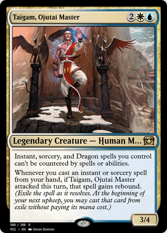 Taigam, Ojutai Master PZ2-65739 Treasure Chest Magic card