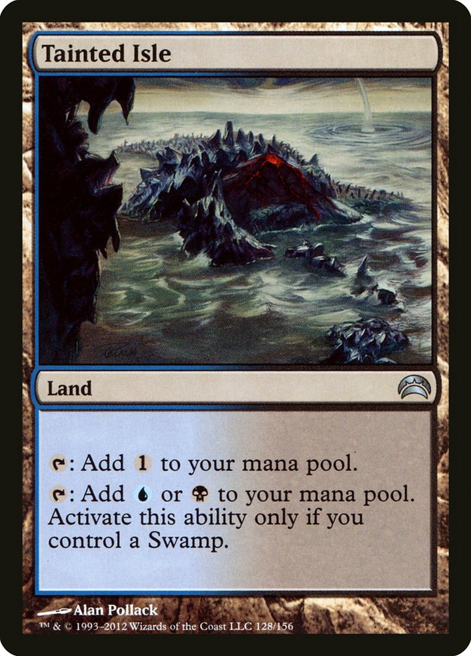 Tainted Isle PC2-128 Planechase 2012 Magic card