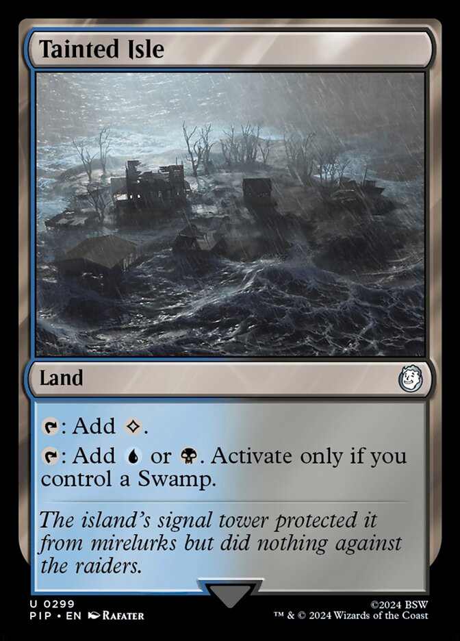 Tainted Isle PIP-299 Fallout Magic card