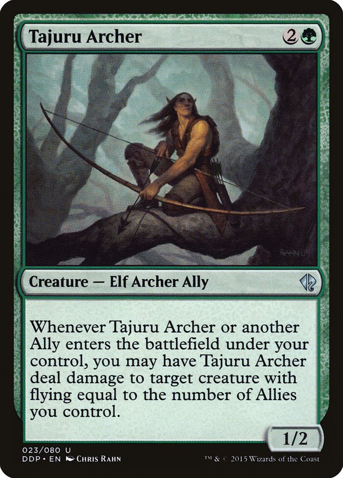 Tajuru Archer DDP-23 Duel Decks: Zendikar vs. Eldrazi Magic card