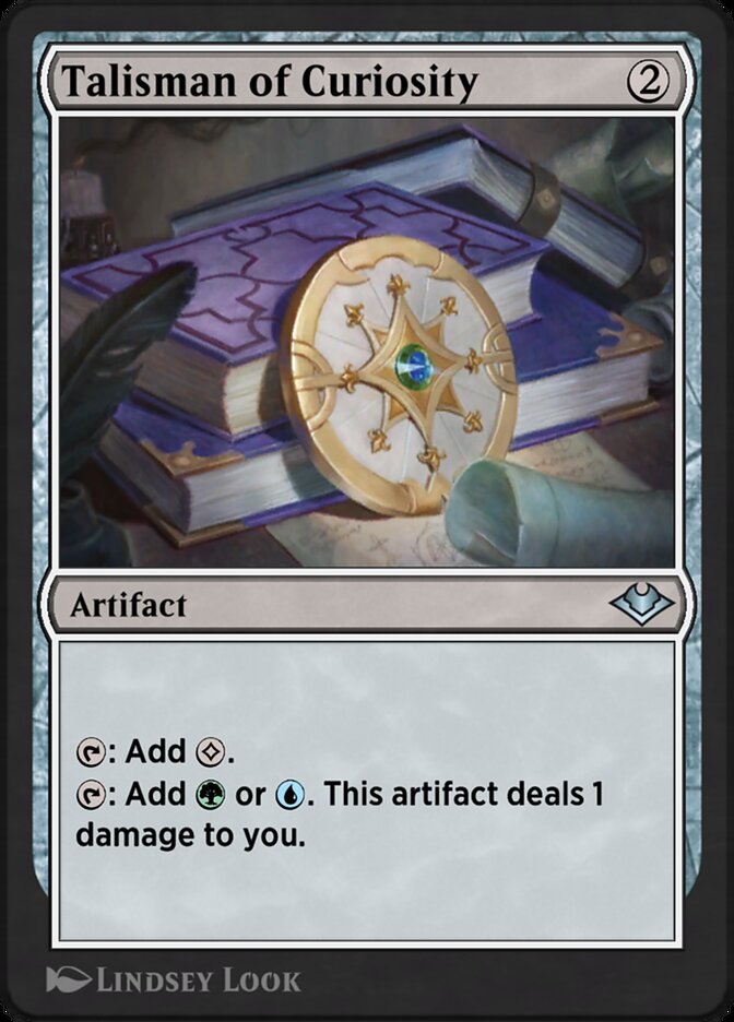 Talisman of Curiosity AA1-19 Arena Anthology 1 Magic card