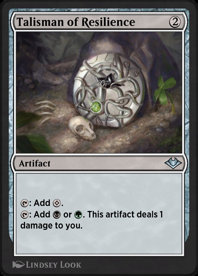 Talisman of Resilience AA1-25 Arena Anthology 1 Magic card