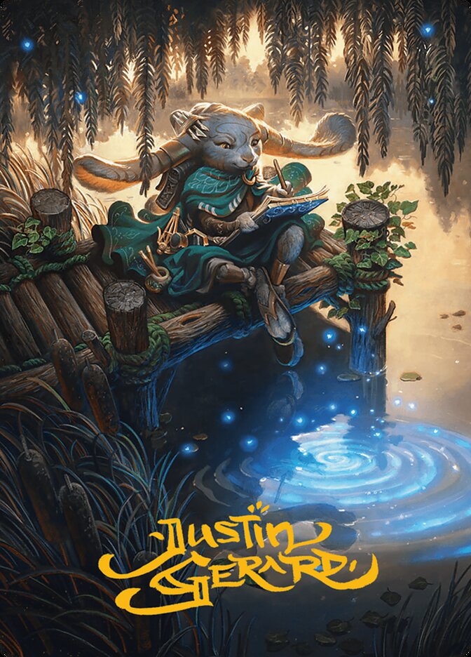 Tamiyo, Field Researcher // Tamiyo, Field Researcher ABLB-54 Bloomburrow Art Series Magic card