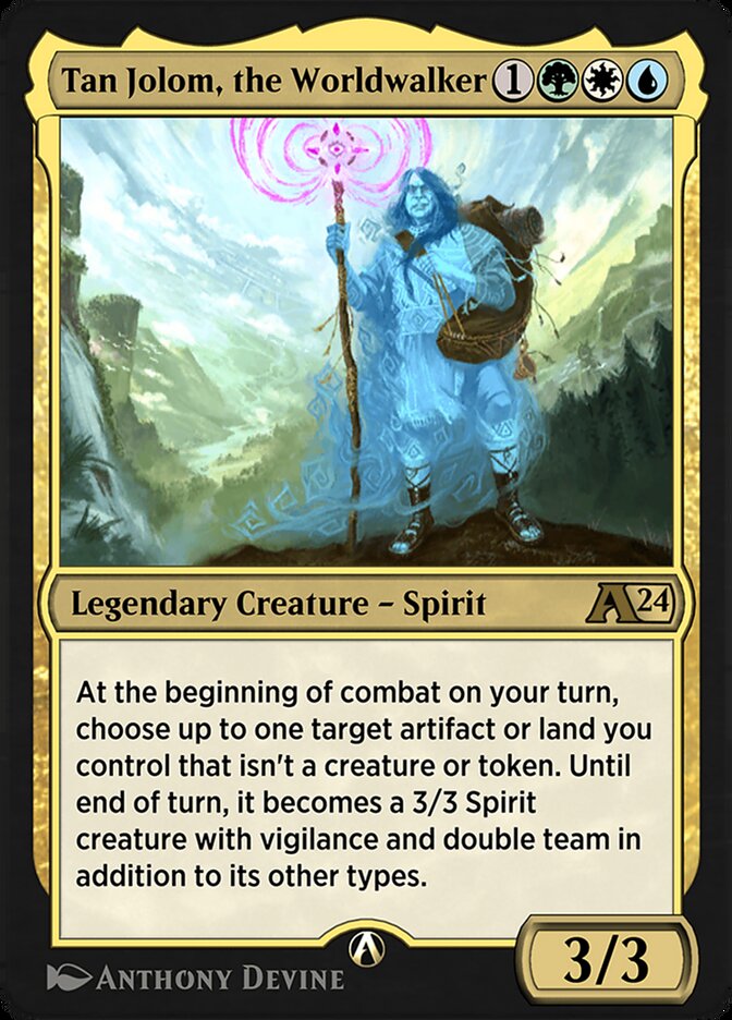 Tan Jolom, the Worldwalker YLCI-30 Alchemy: Ixalan Magic card