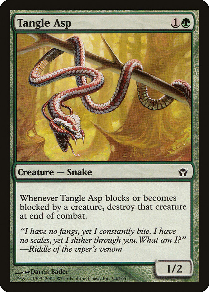Tangle Asp 5DN-94 Fifth Dawn Magic card