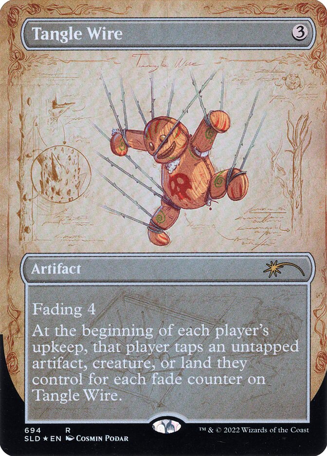 Tangle Wire SLD-694 Secret Lair Drop Magic card