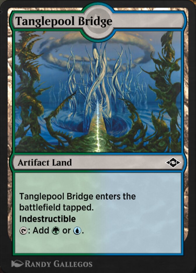 Tanglepool Bridge HA6-19 Historic Anthology 6 Magic card