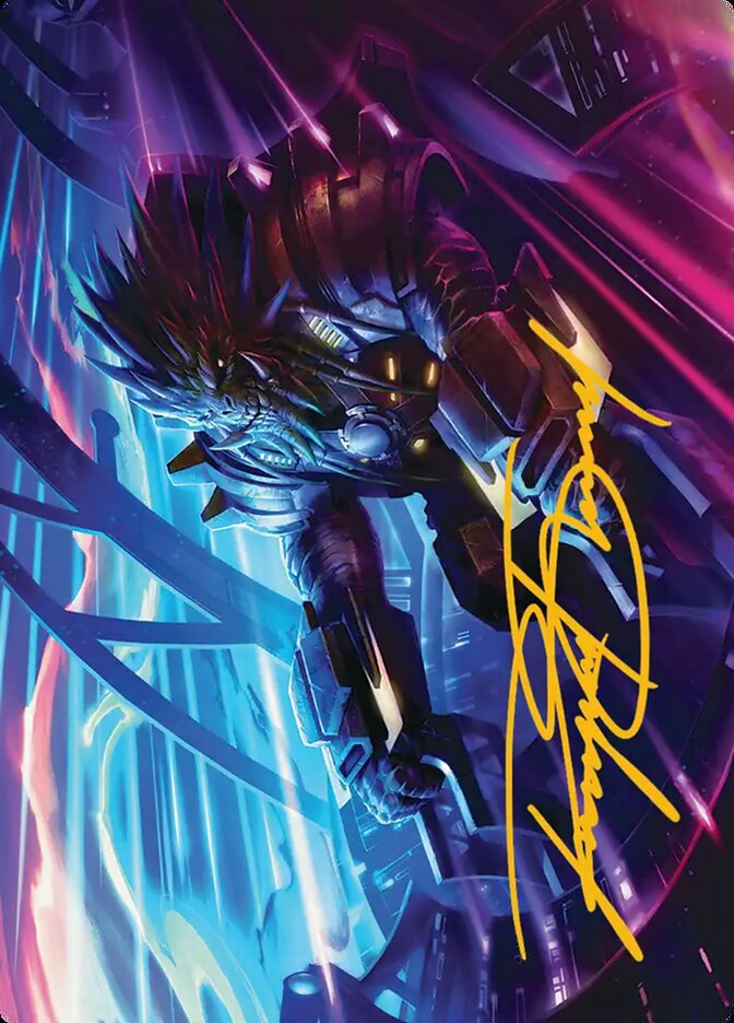 Tannuk, Steadfast Second // Tannuk, Steadfast Second AEOE-19 Edge of Eternities Art Series Magic card