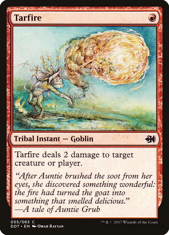 Tarfire DDT-55 Duel Decks: Merfolk vs. Goblins Magic card