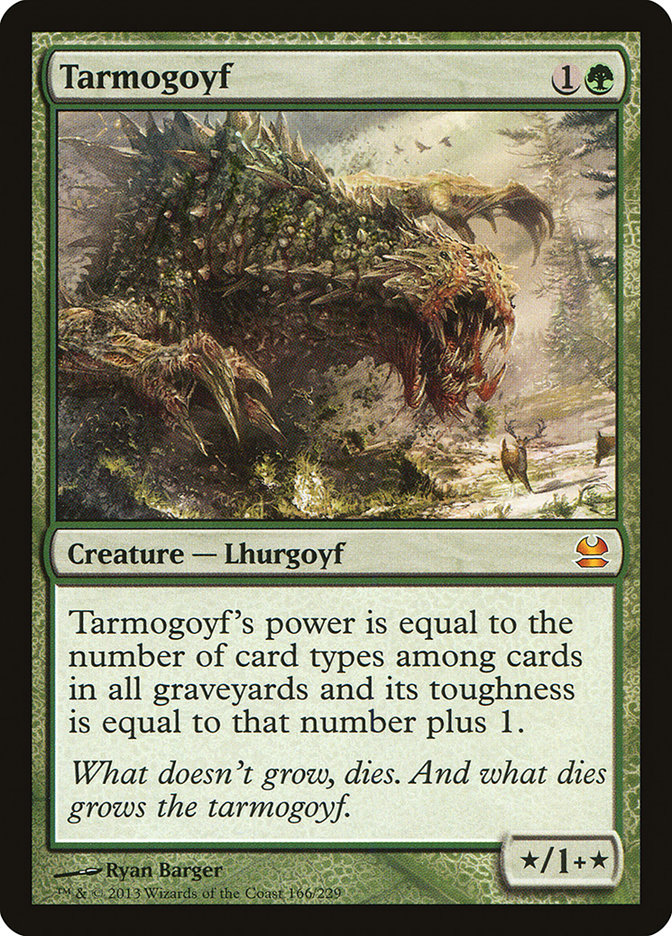 Tarmogoyf MMA-166 Modern Masters Magic card