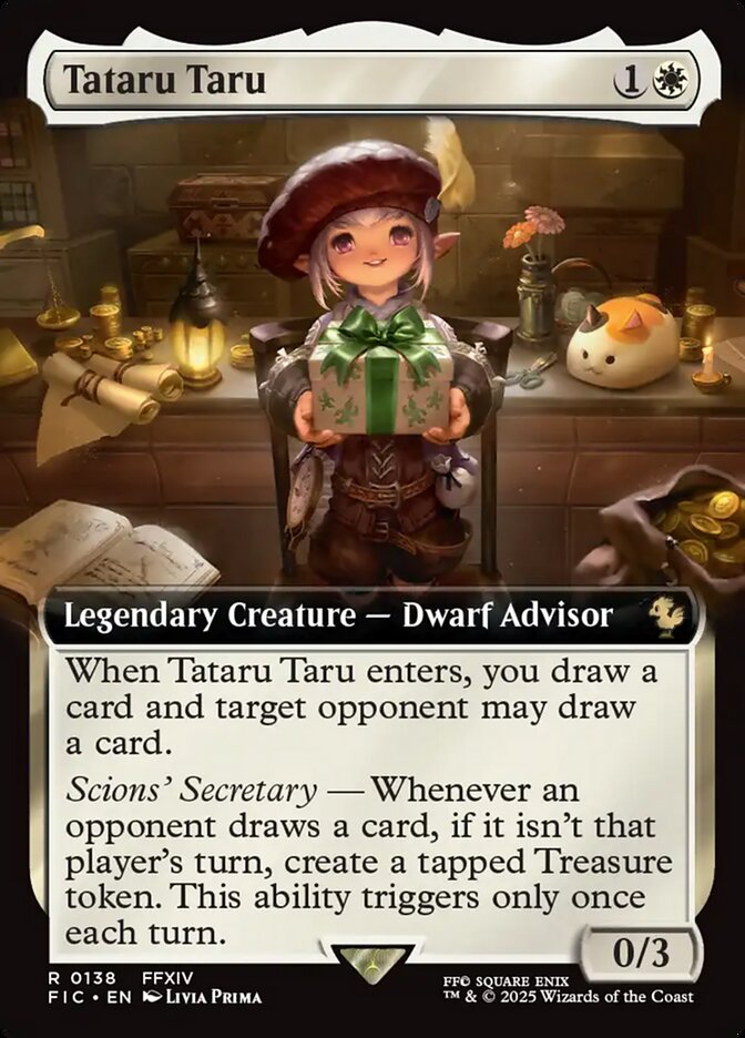 Tataru Taru FIC-138 Final Fantasy Commander Magic card