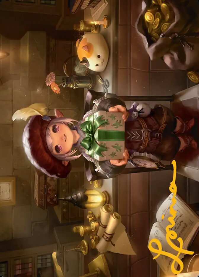 Tataru Taru // Tataru Taru AFIN-25 Final Fantasy Art Series Magic card