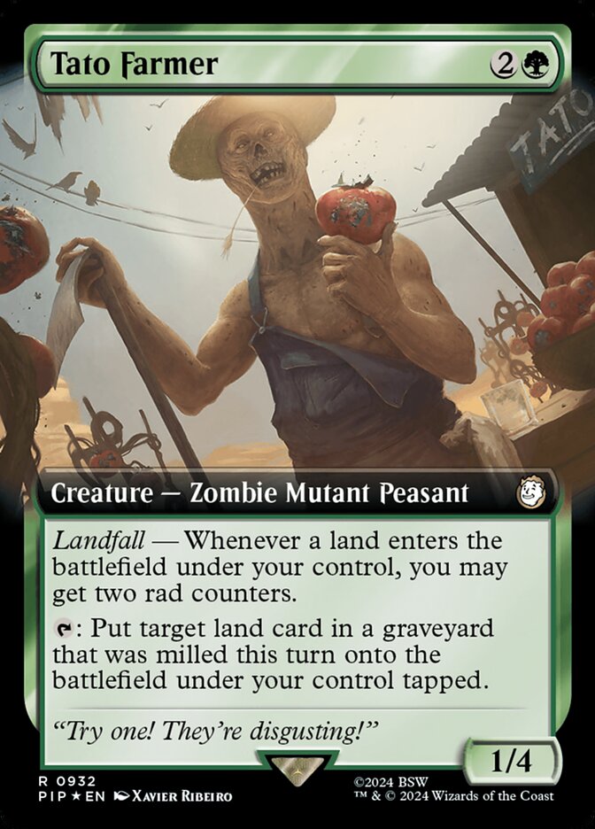 Tato Farmer PIP-932 Fallout Magic card