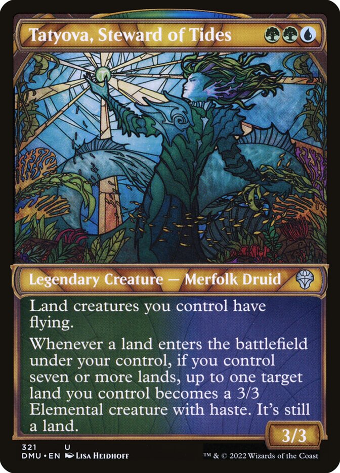 Tatyova, Steward of Tides DMU-321 Dominaria United Magic card