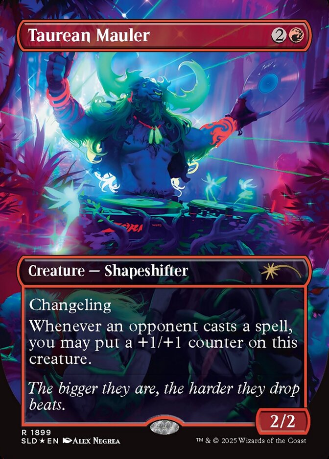Taurean Mauler SLD-1899 Secret Lair Drop Magic card