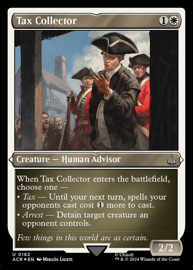 Tax Collector ACR-182 Assassin's Creed Magic card