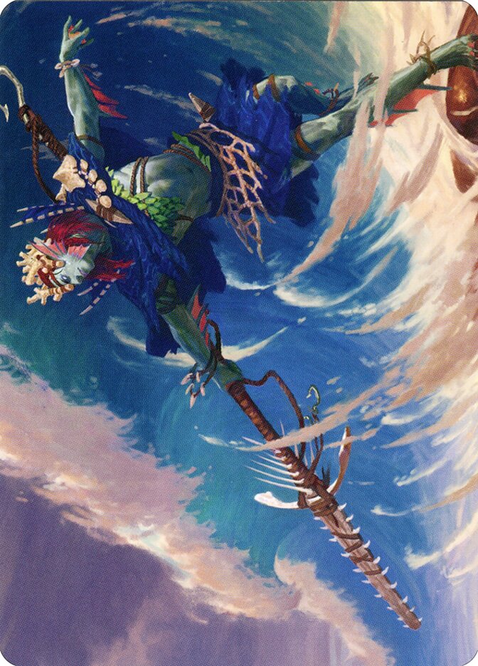 Tazeem Roilmage // Tazeem Roilmage AZNR-51 Zendikar Rising Art Series Magic card