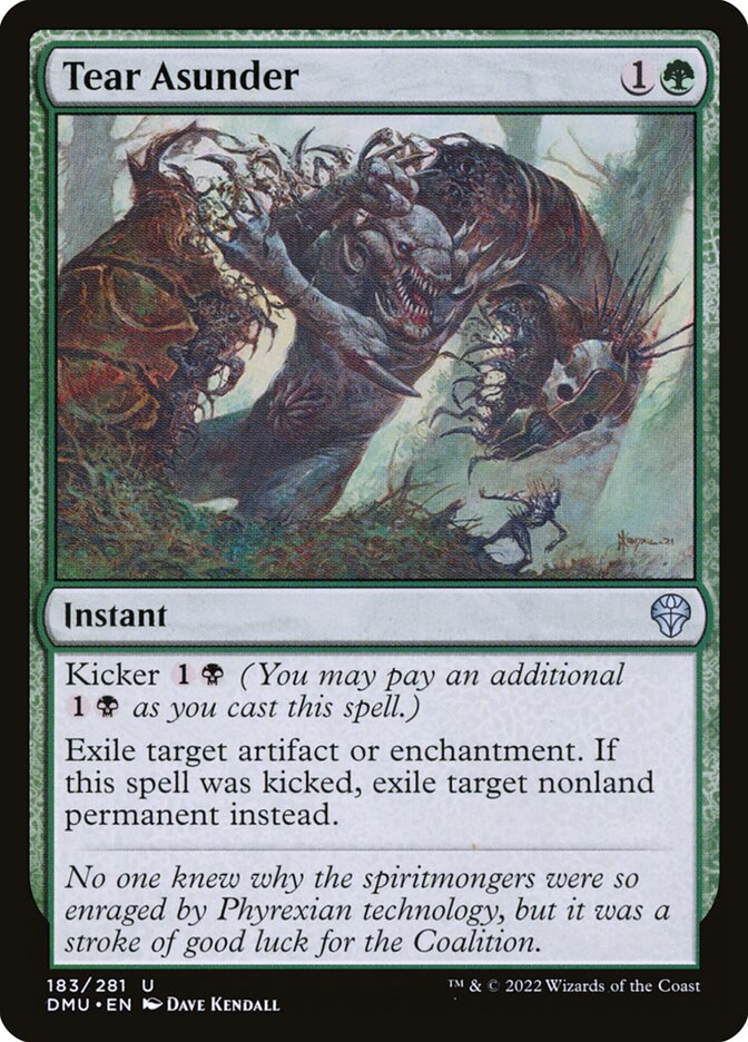 Tear Asunder DMU-183 Dominaria United Magic card