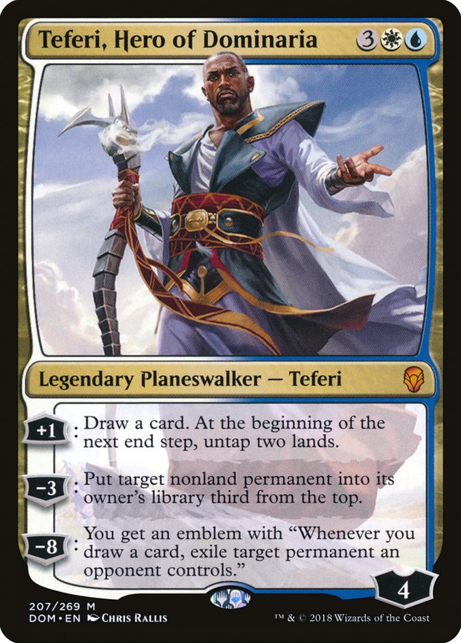 Teferi, Hero of Dominaria DOM-207 Dominaria Magic card