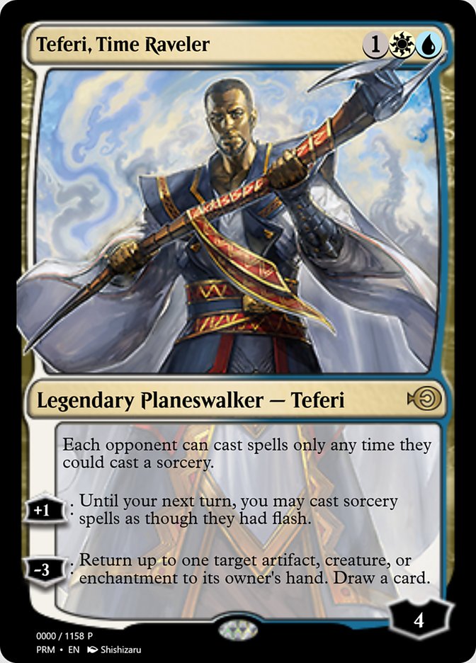 Teferi, Time Raveler PRM-72233 Magic Online Promos Magic card