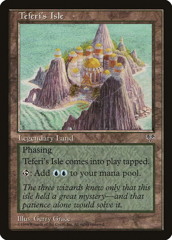 Teferi's Isle MIR-330 Mirage Magic card