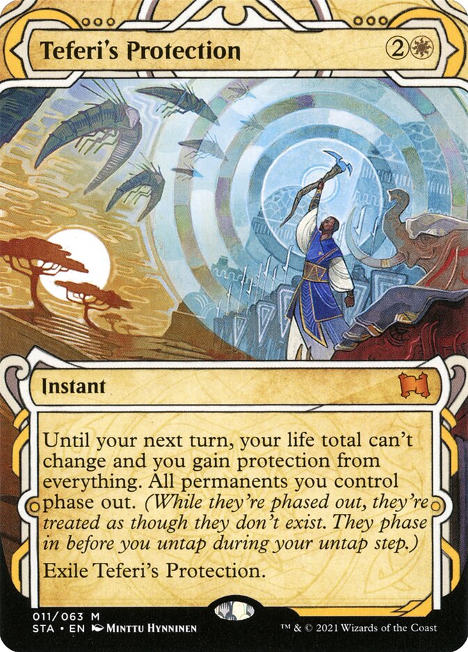 Teferi's Protection STA-11 Strixhaven Mystical Archive Magic card