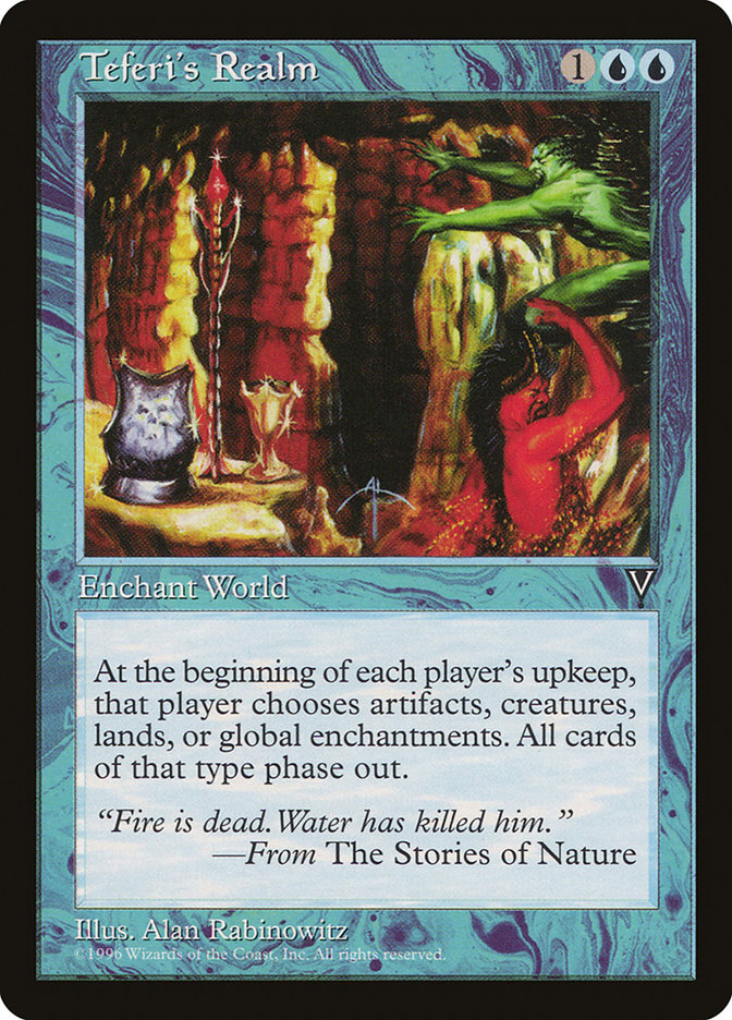 Teferi's Realm VIS-44 Visions Magic card