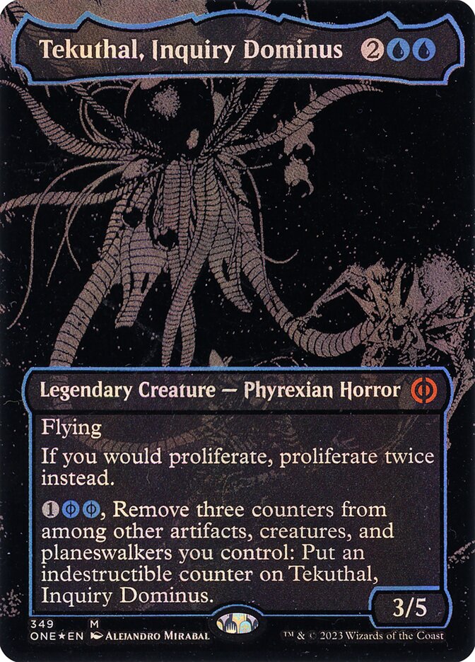 Tekuthal, Inquiry Dominus ONE-349 Phyrexia: All Will Be One Magic card