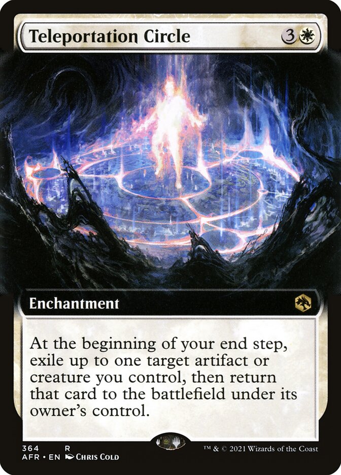 Teleportation Circle AFR-364 Adventures in the Forgotten Realms Magic card