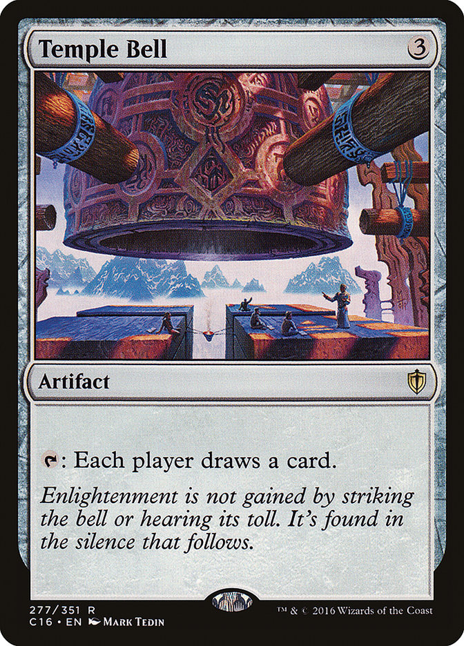 Temple Bell C16-277 Commander 2016 Magic card