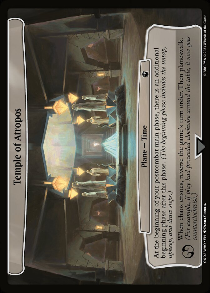 Temple of Atropos WHO-602 Doctor Who Magic card