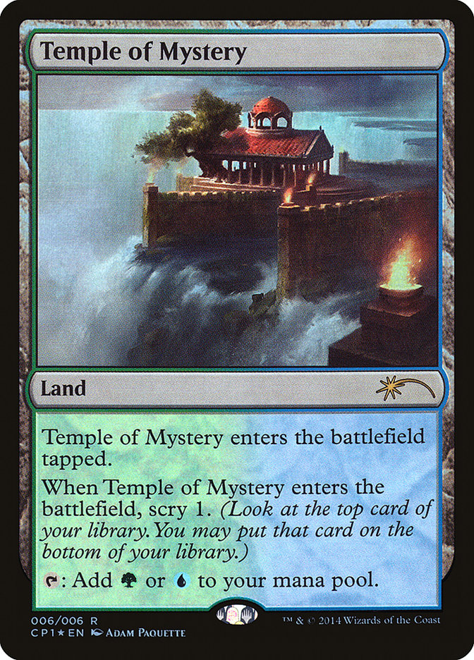 Temple of Mystery CP1-6 Magic 2015 Clash Pack Magic card