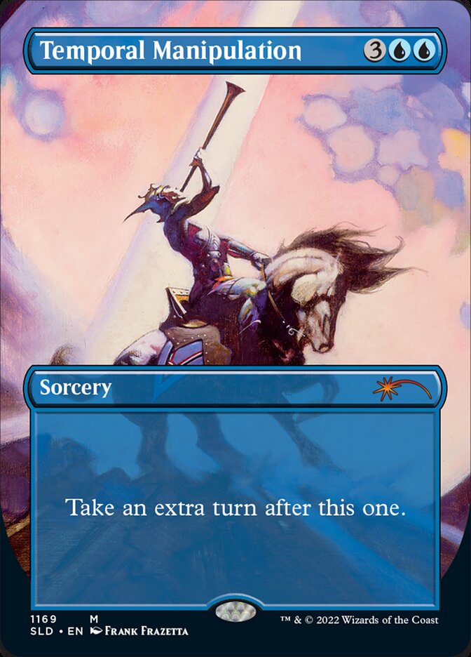 Temporal Manipulation SLD-1169 Secret Lair Drop Magic card