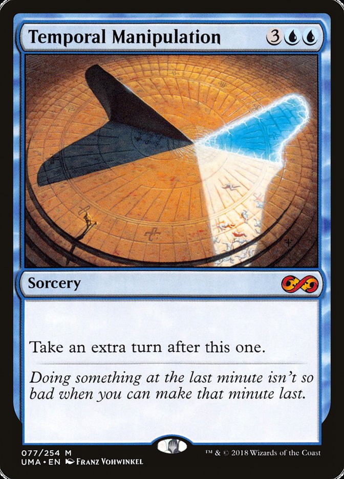 Temporal Manipulation UMA-77 Ultimate Masters Magic card