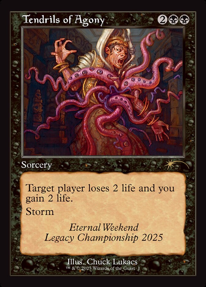 Tendrils of Agony PEWK-2025A Eternal Weekend Magic card