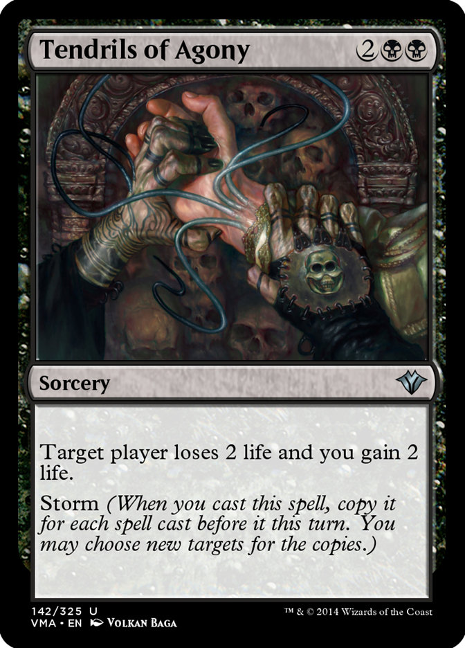 Tendrils of Agony VMA-142 Vintage Masters Magic card