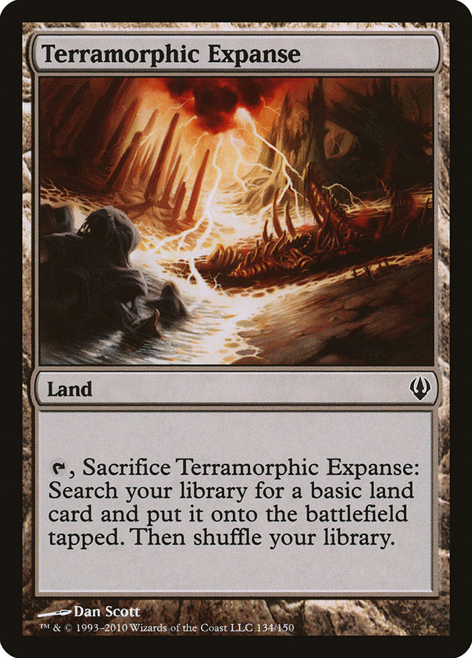 Terramorphic Expanse ARC-134 Archenemy Magic card