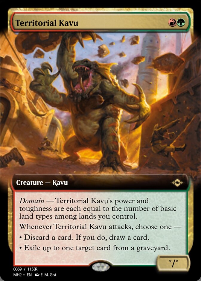 Territorial Kavu PRM-91339 Magic Online Promos Magic card