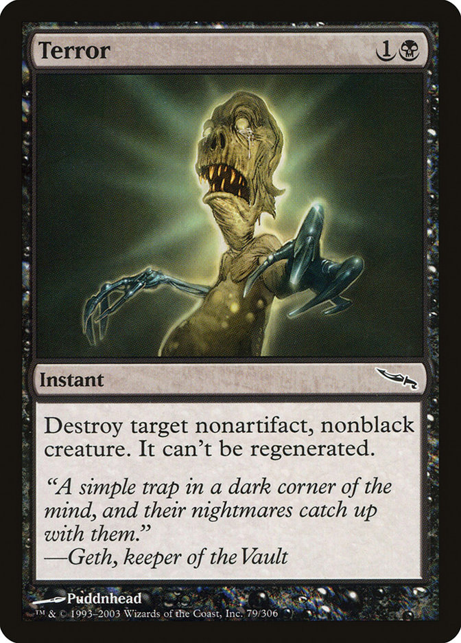 Terror MRD-79 Mirrodin Magic card