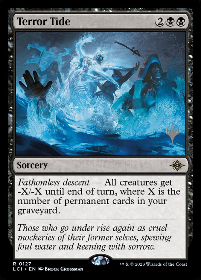 Terror Tide PLCI-127P The Lost Caverns of Ixalan Promos Magic card