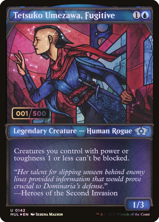 Tetsuko Umezawa, Fugitive MUL-142Z Multiverse Legends Magic card